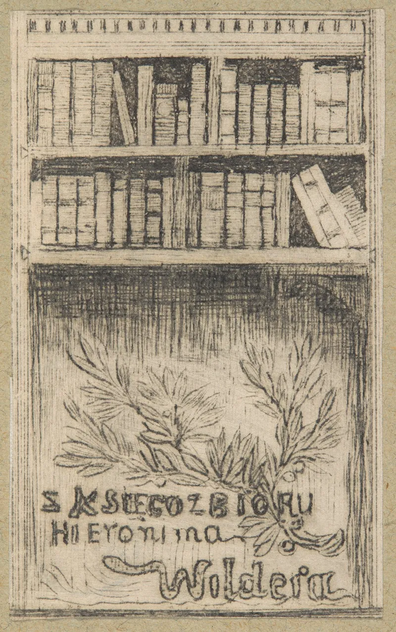 Ekslibris Hieronima Wildera 1876 1941