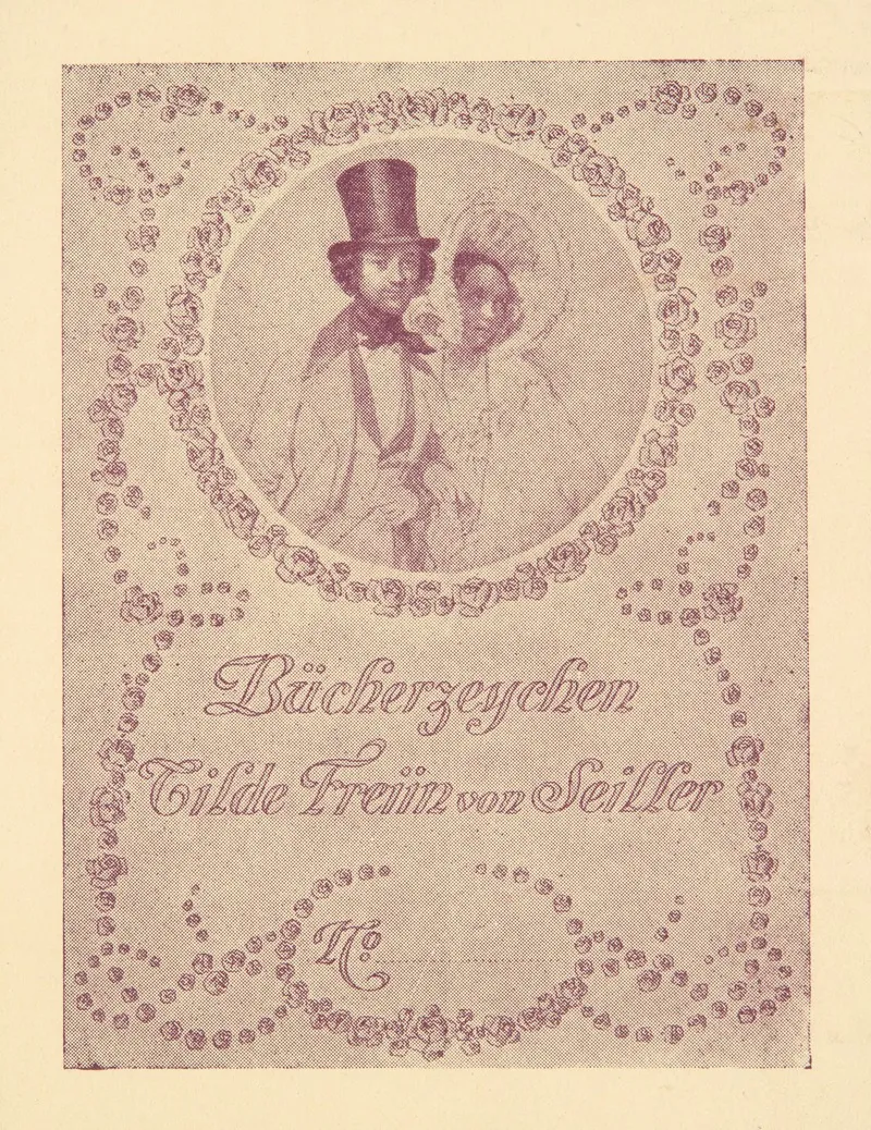 Ekslibris Tilde Freiin Von Seiller