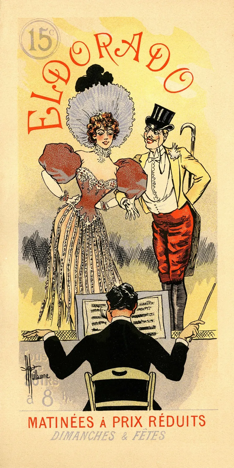 Eldorado 3 by Albert Guillaume - Canvas Print