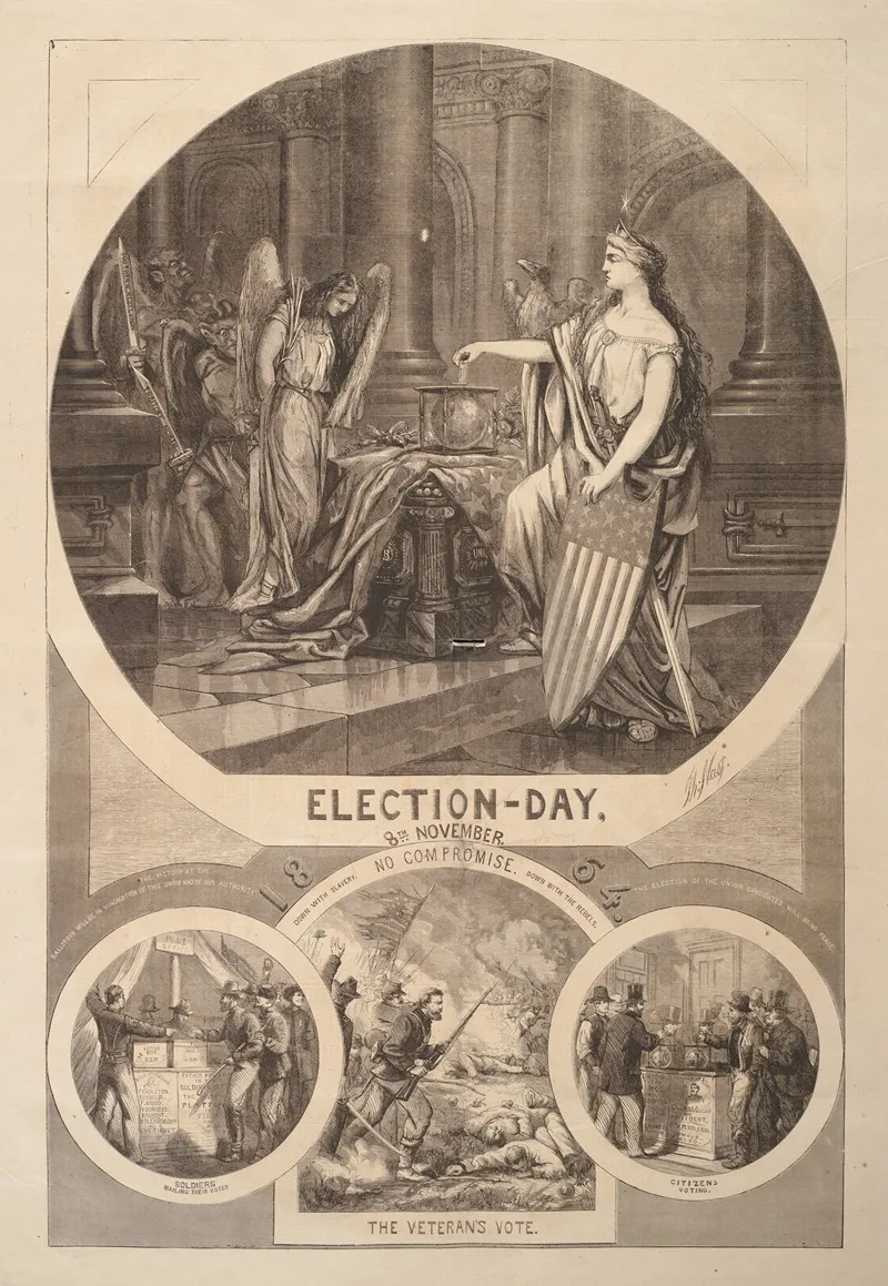 Election Day 8th November 1864