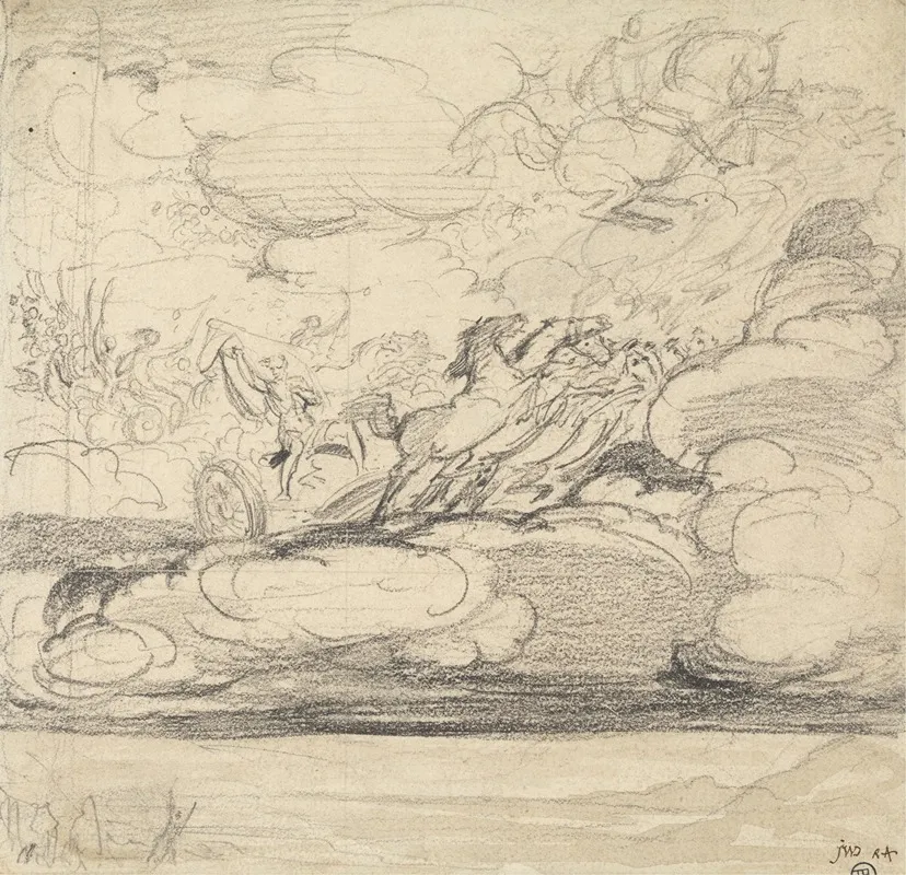 Elijah Casting Off His Mantle