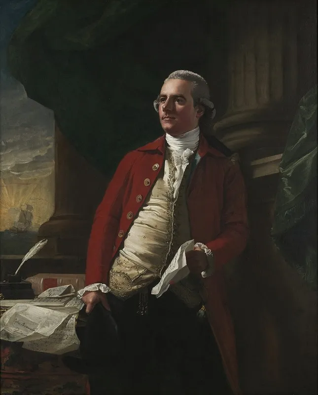 Elkanah Watson by John Singleton Copley - Canvas Print