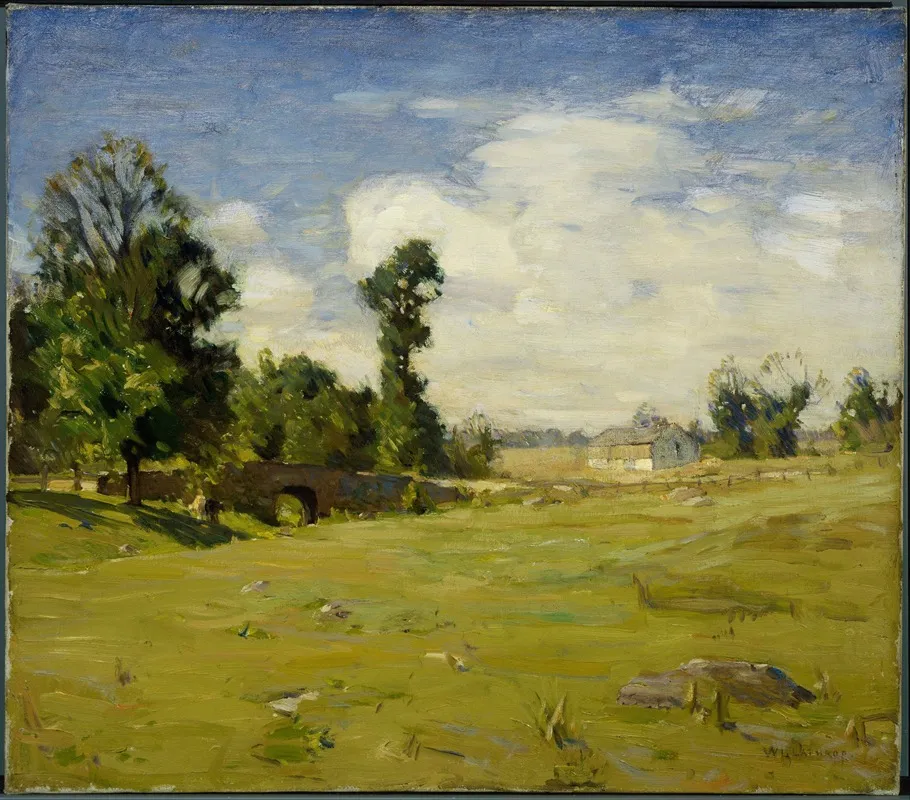 Elys Bridge by William Langson Lathrop - Canvas Print