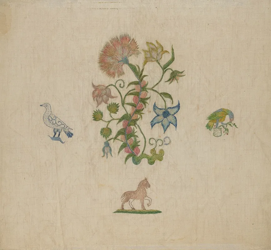 Embroidery 13 by Isabella Ruth Doerfler - Canvas Print