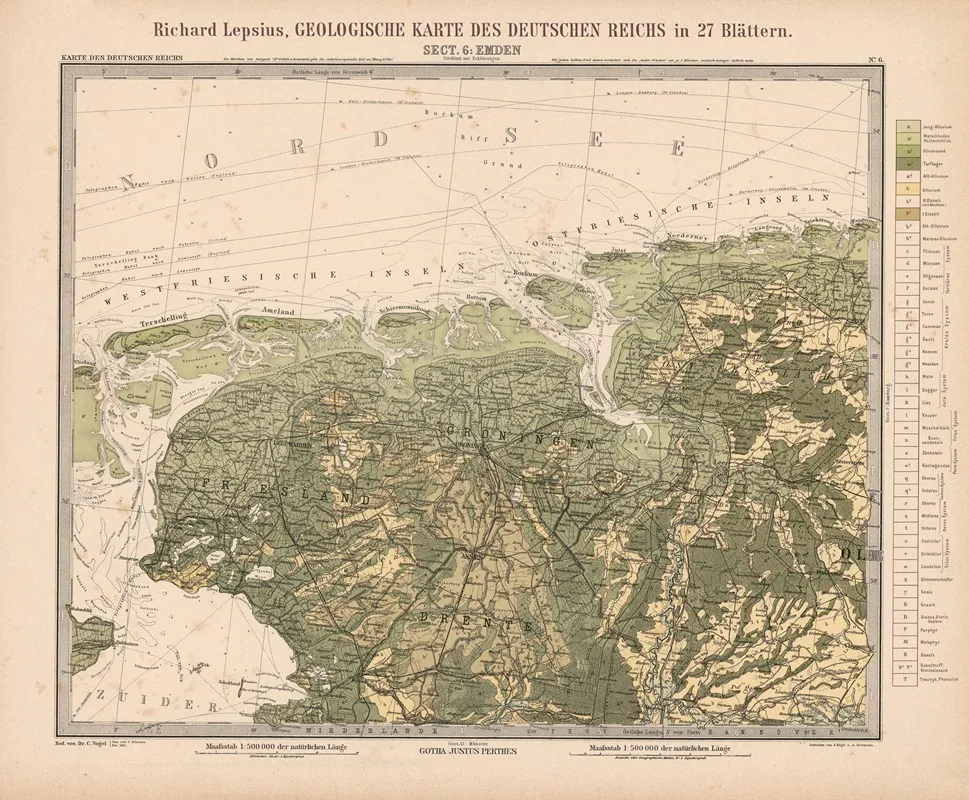 Emden by F. Stiebritz - Canvas Print