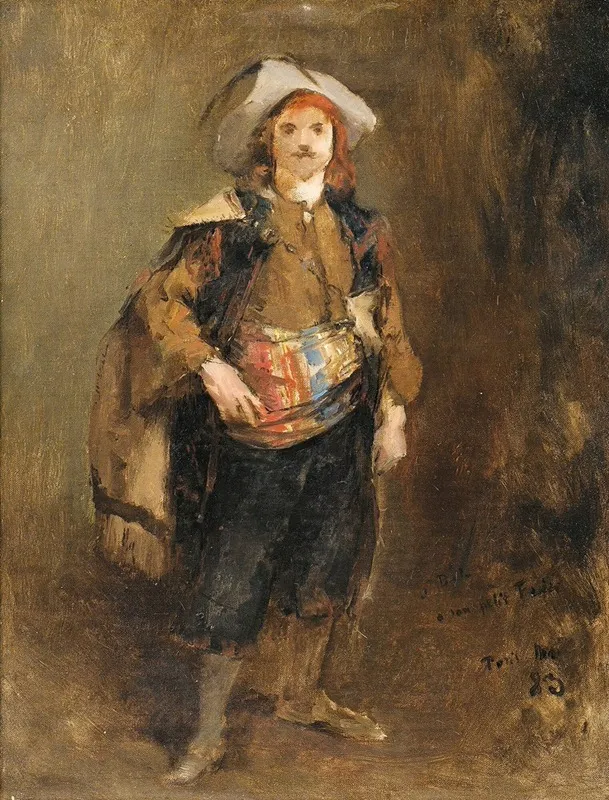 Emile Dressed As Cyrano