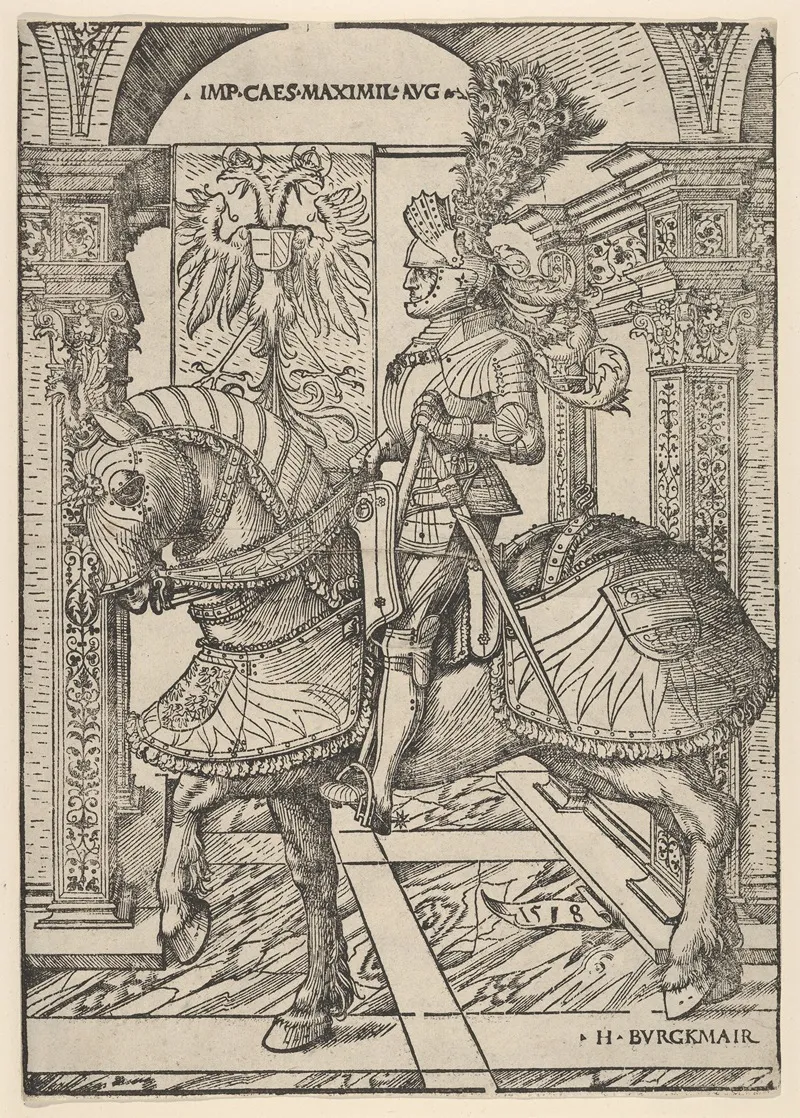 Emperor Maximilian I On Horseback