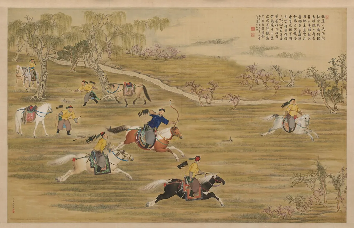 Emperor Qianlong Hunting