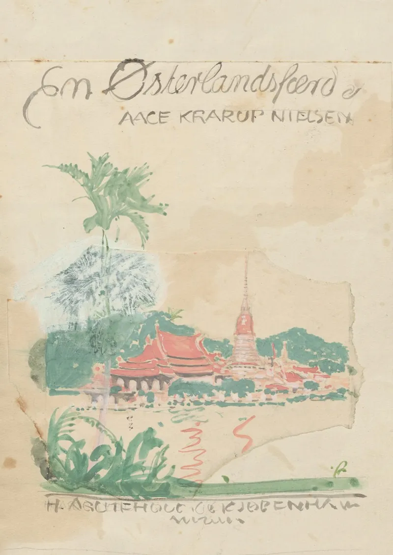 En Osterlandsfaerd by Valdemar Andersen - Canvas Print