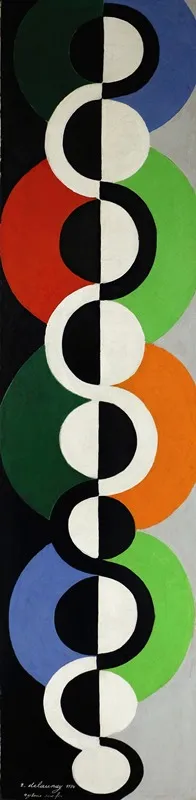 Endless Rhythm by Robert Delaunay - Canvas Print