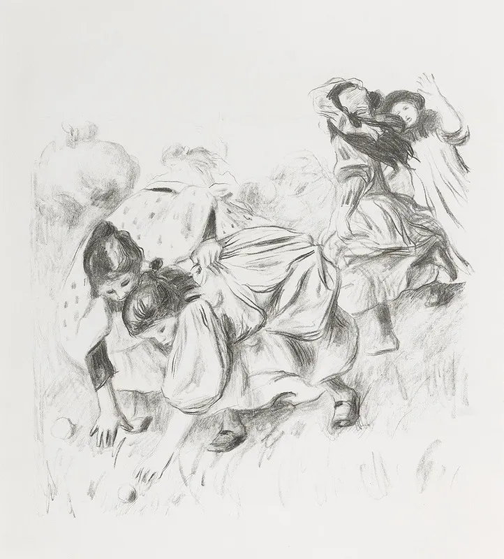 Enfants Jouant A La Balle