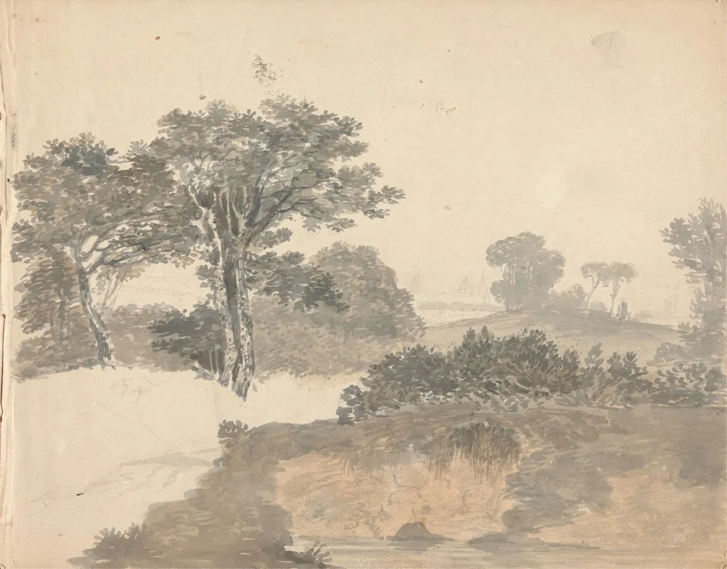 English Landscape 2 by Rev. William Warren Porter - Canvas Print