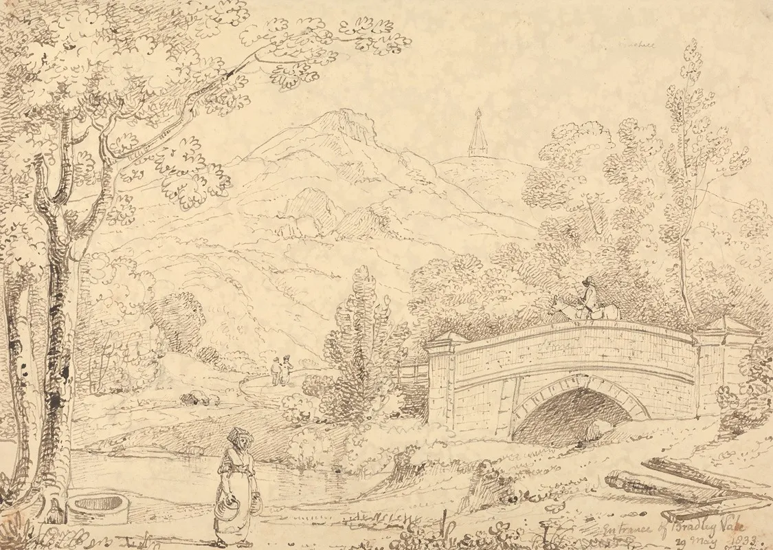 Entrance Of Bradley Vale 29 May 1833