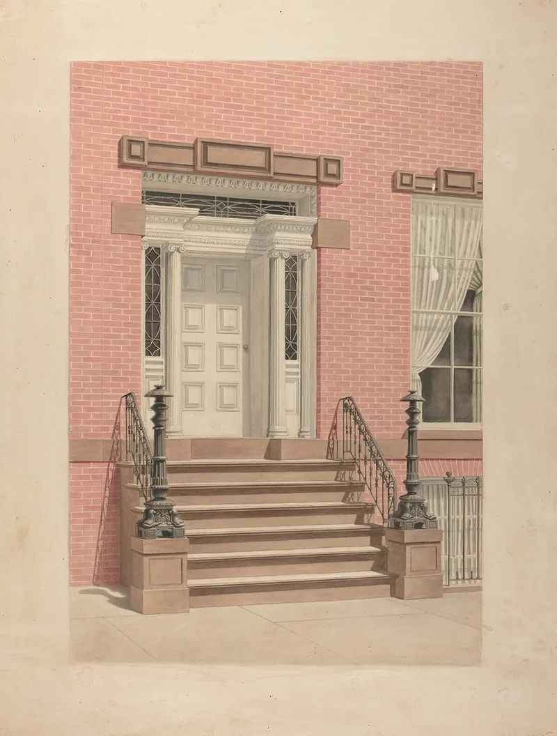 Entrance To Cutting House by Lorenz Rothkranz - Canvas Print