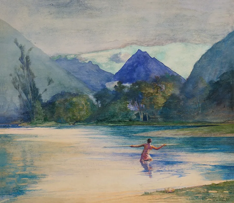 Entrance To The Vai Te Piha River Cooks Anchorage