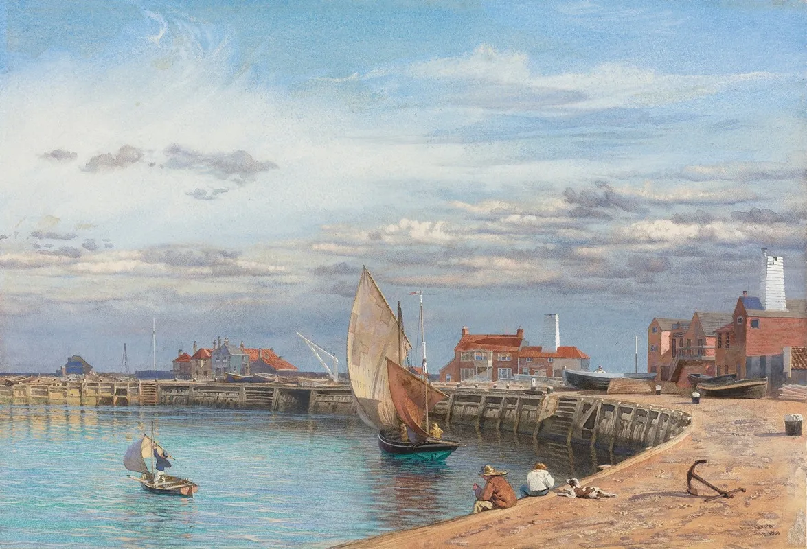 Entrance To Yarmouth Harbour