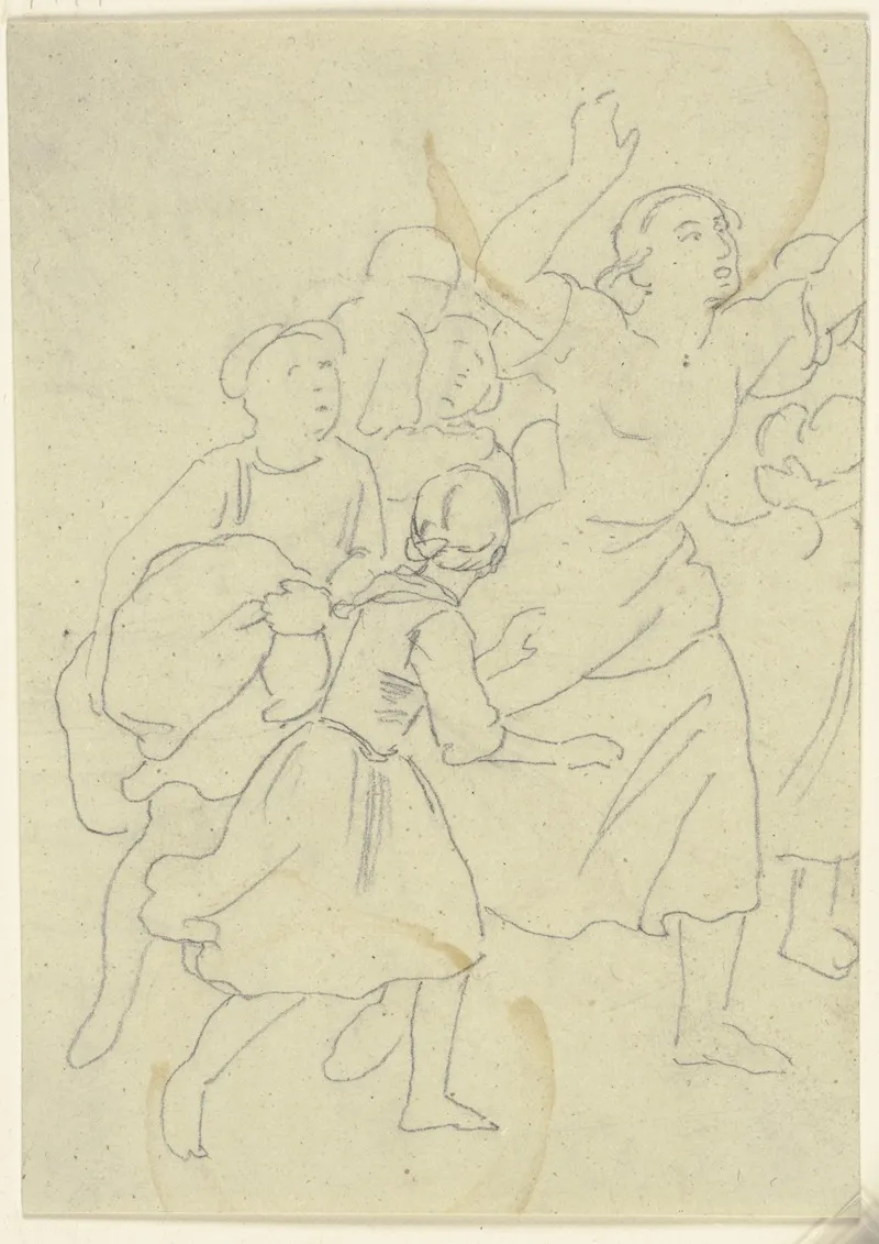 Entsetzte Gruppe Fragment