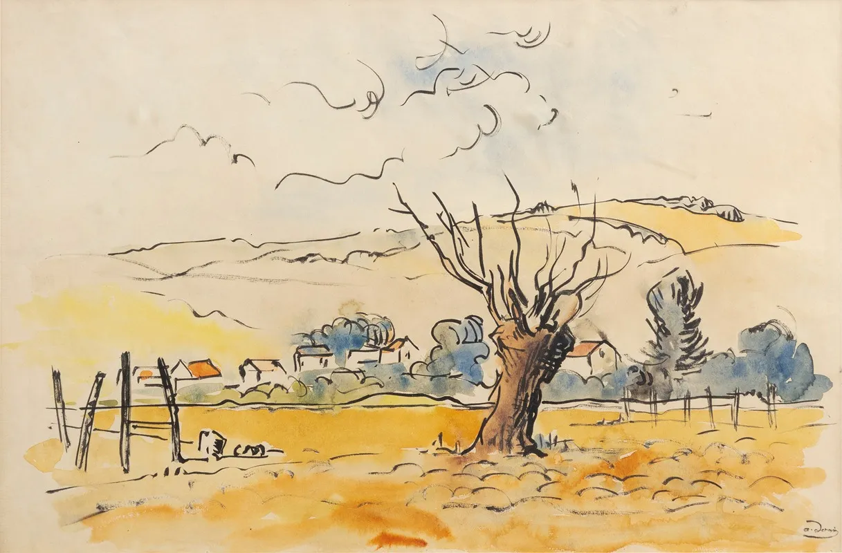 Environs De Chatou by André Derain - Canvas Print