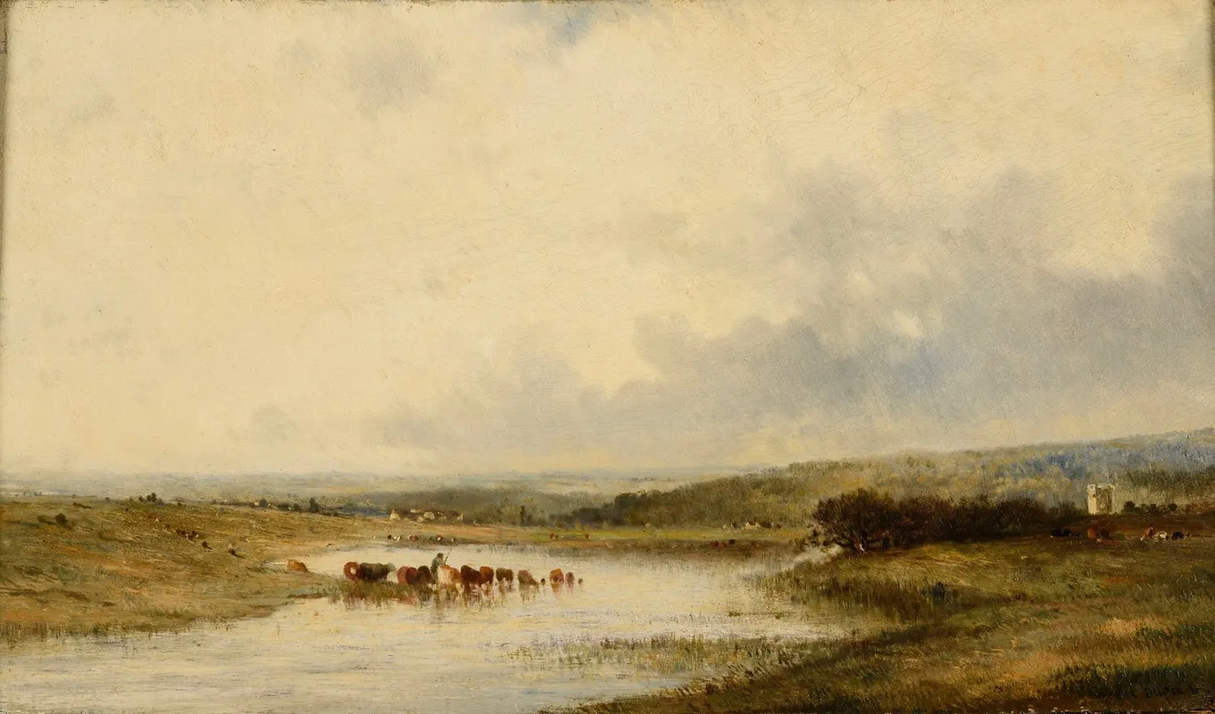 Environs De Lisle Adam by Léon-Victor Dupré - Canvas Print