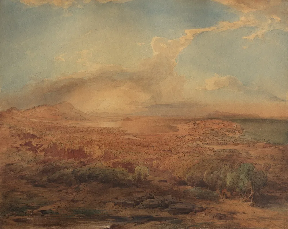 Epidauros by Carl Rottmann - Canvas Print