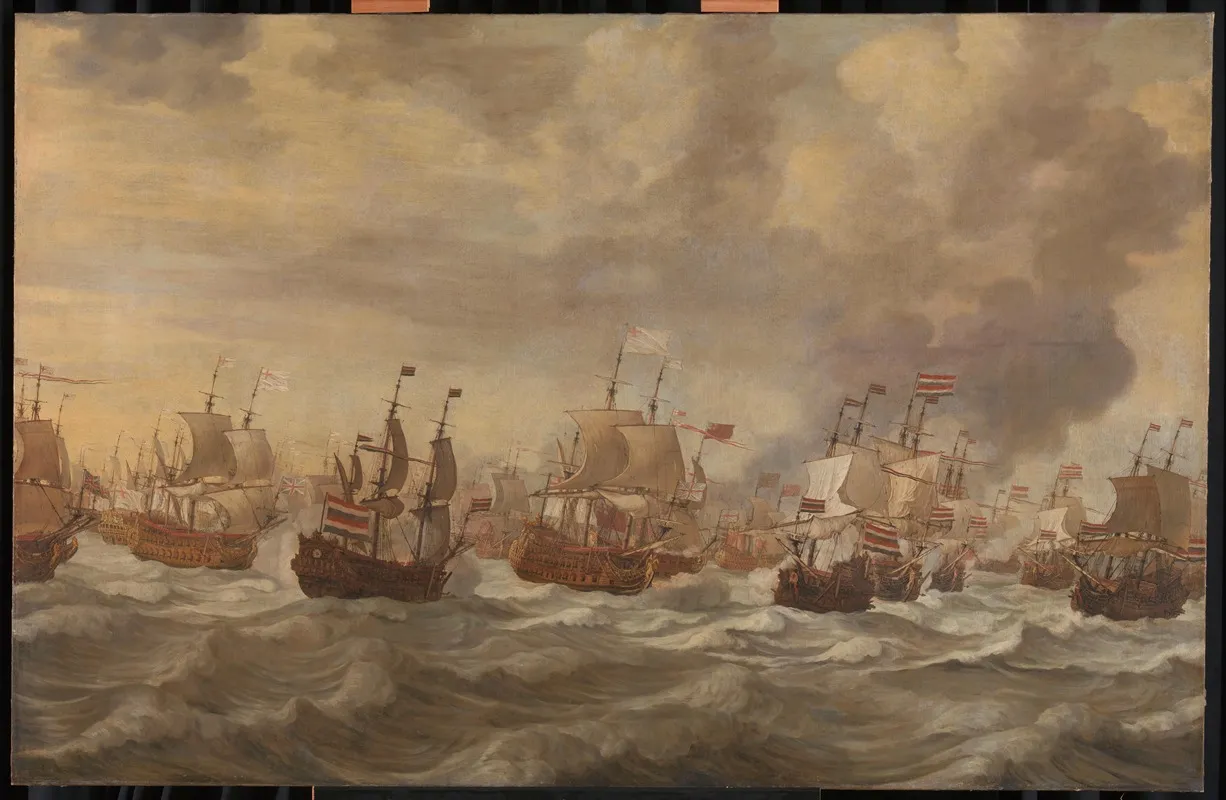 Episode From The Four Days Naval Battle 11 14 June 1666