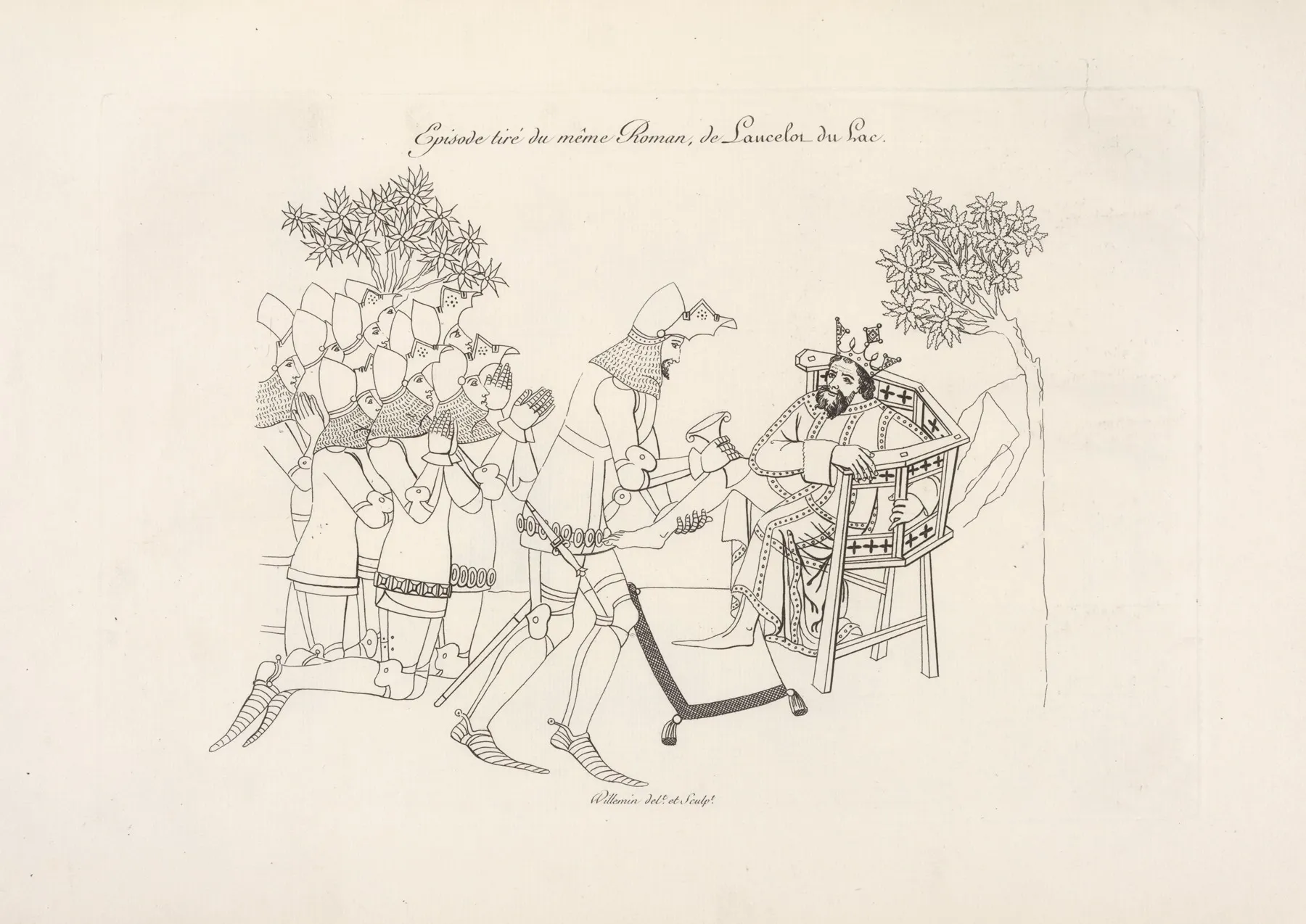 Episode Tire Du Meme Roman De Lancelot Du Lac
