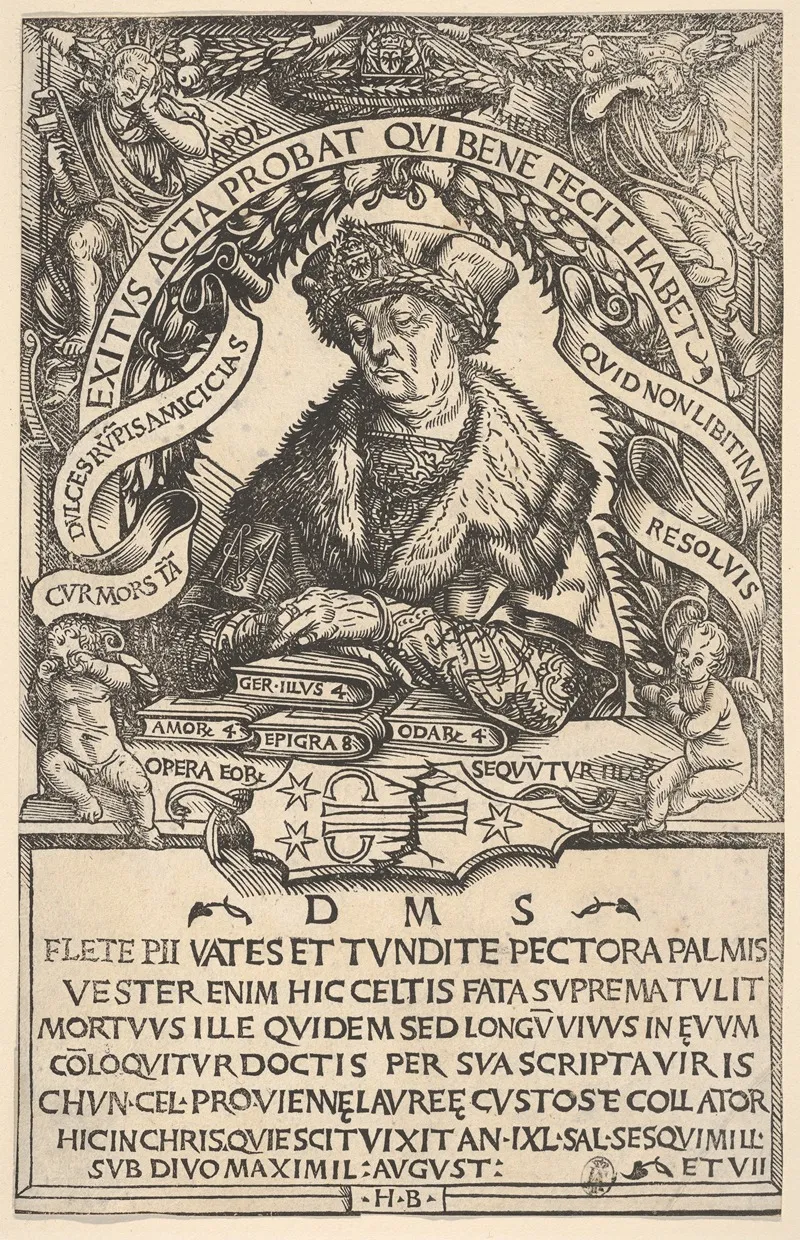 Epitaph Of Conrad Celtis