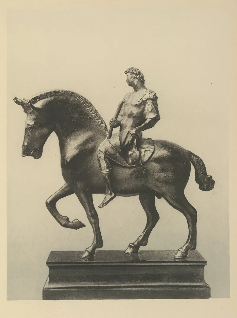 Equestrian Figure Leonardo Da Vinci Florentine School by Wilhelm von Bode - Canvas Print
