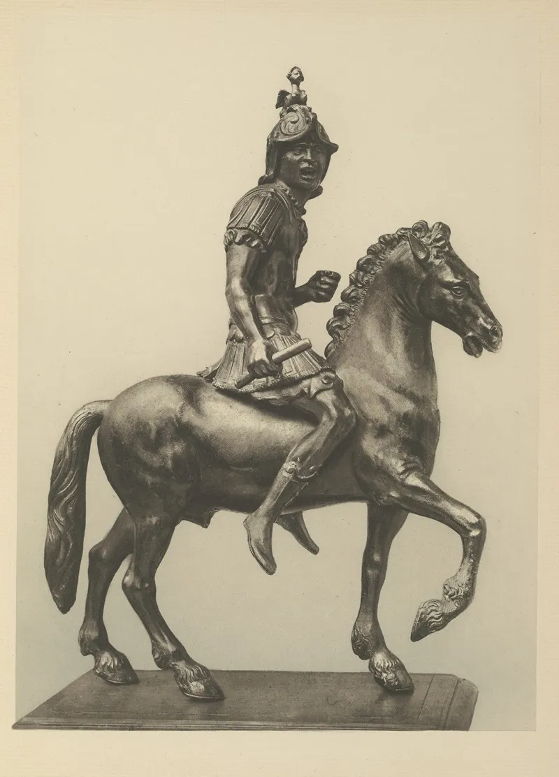 Equestrian Figure Riccio by Wilhelm von Bode - Canvas Print