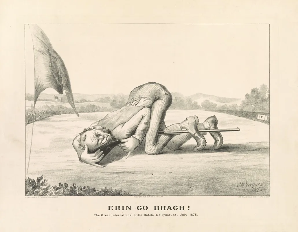 Erin Go Bragh The Great International Rifle Match Dollymount July 1875