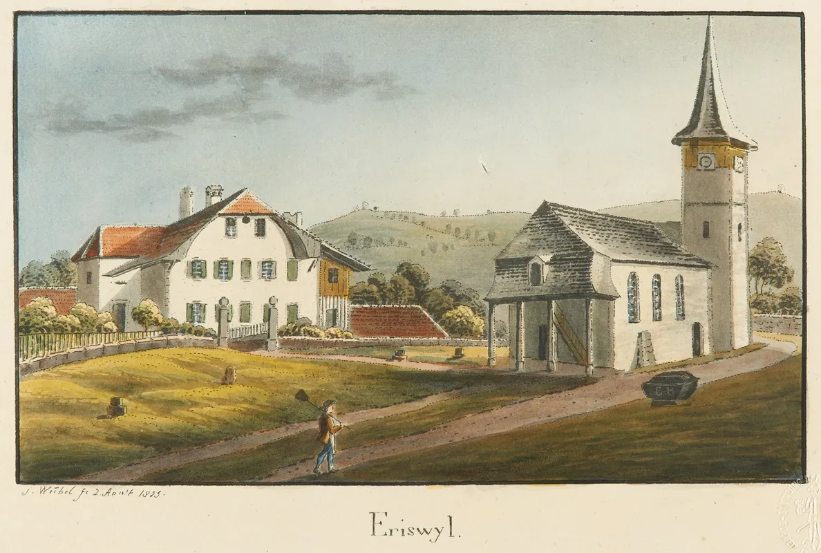 Eriswyl by Jakob Samuel Weibel - Canvas Print