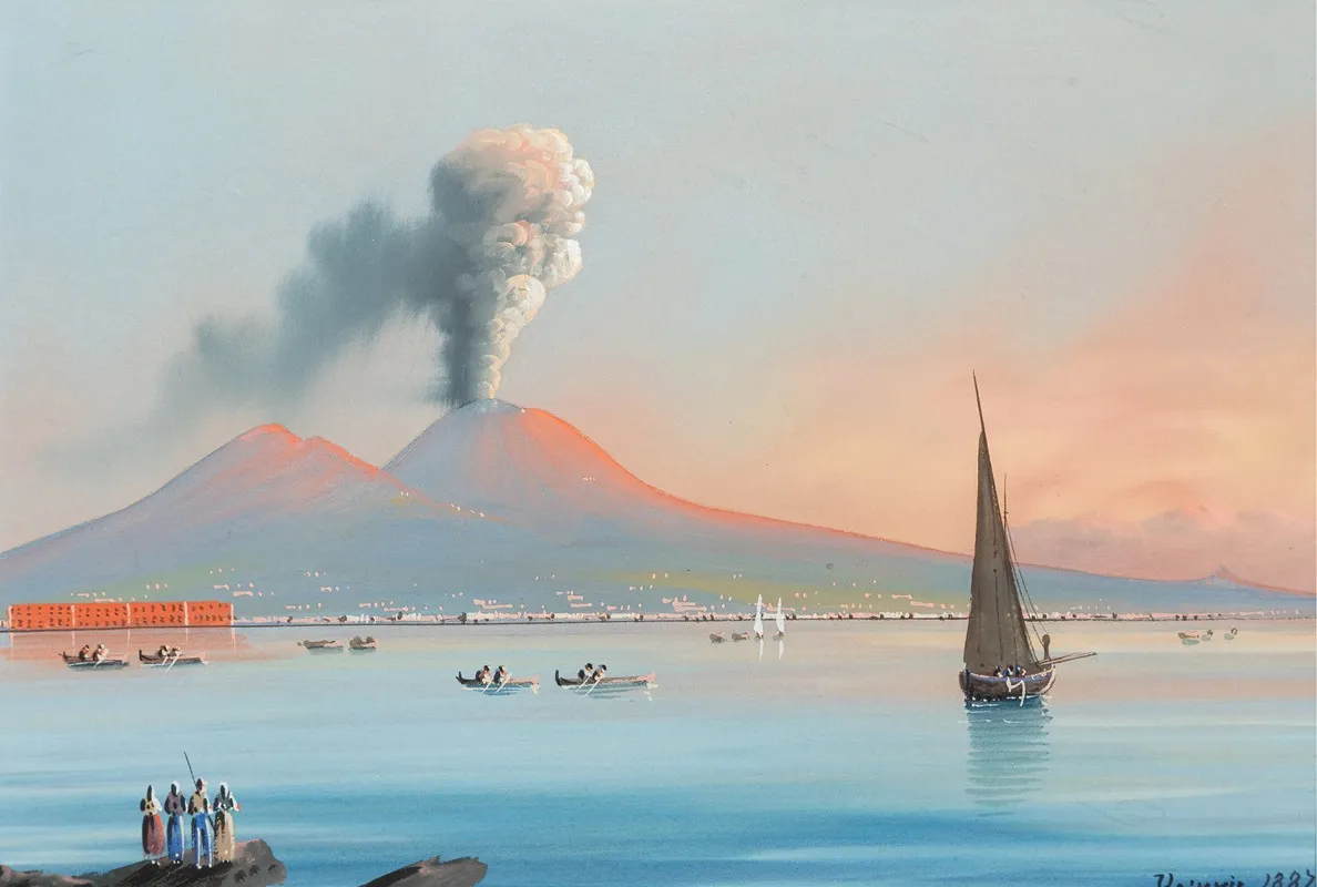 Eruption Of Mount Vesuvius 2