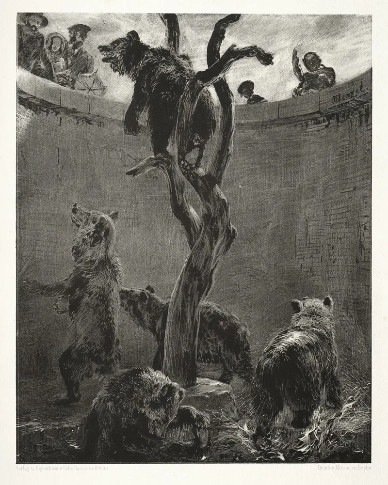 Essay On Stone With Brush And Scraper The Bear Pit
