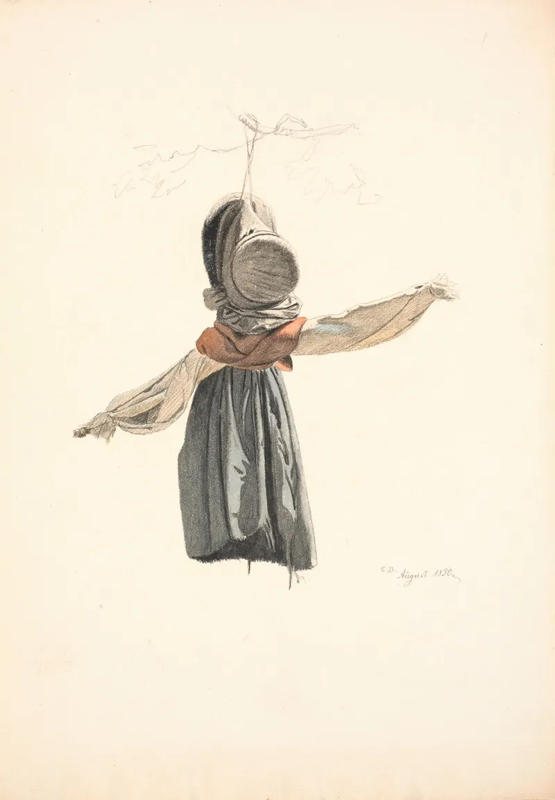 Et Fugleskraemsel by Christen Dalsgaard - Canvas Print