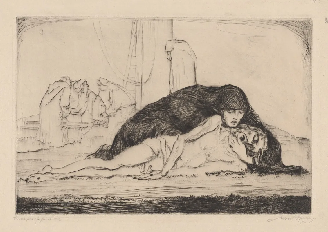 Eternal by Albert Sterner - Canvas Print