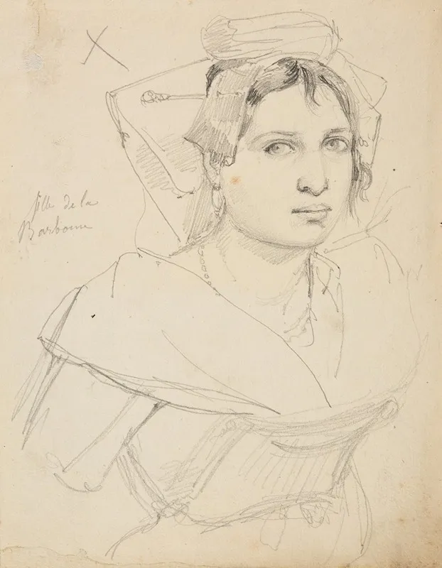 Etude De Buste De Femme