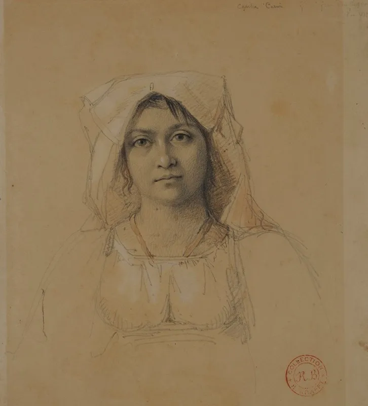 Etude De Buste Ditalienne