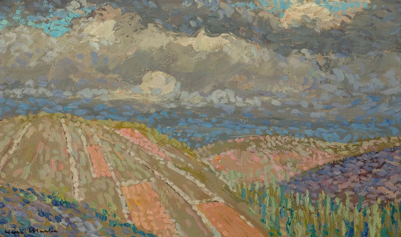 Etude De Causse Du Lot by Henri Martin - Canvas Print