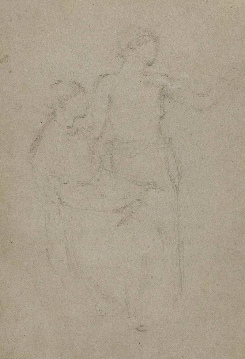 Etude De Deux Femmes 2
