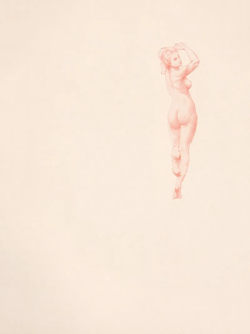 Etude De Femme 10 by William Bouguereau - Canvas Print