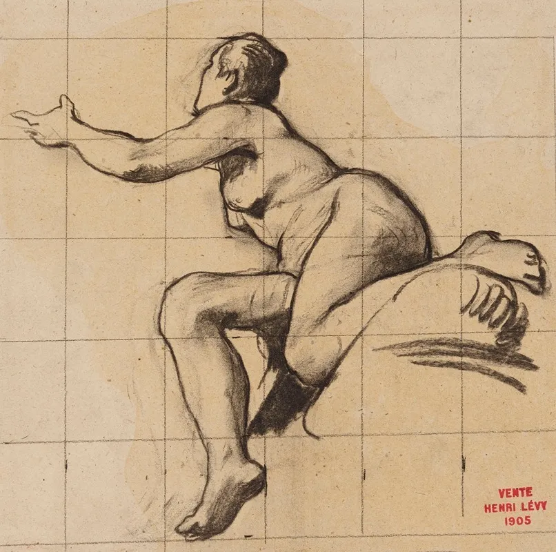 Etude De Femme Contorsionnee