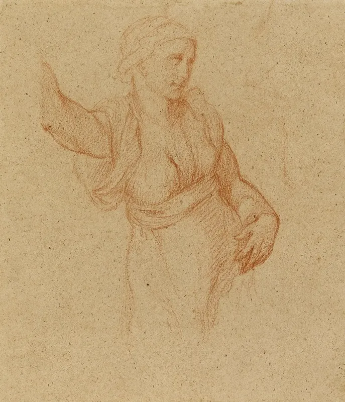 Etude De Femme Drapee 2