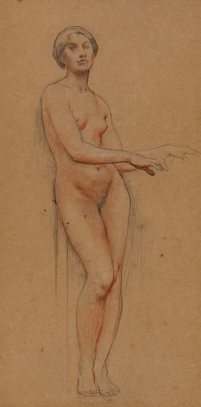 Etude De Femme Nue