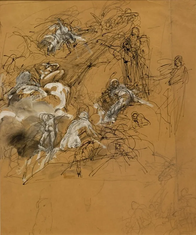 Etude De Figures Volantes 2