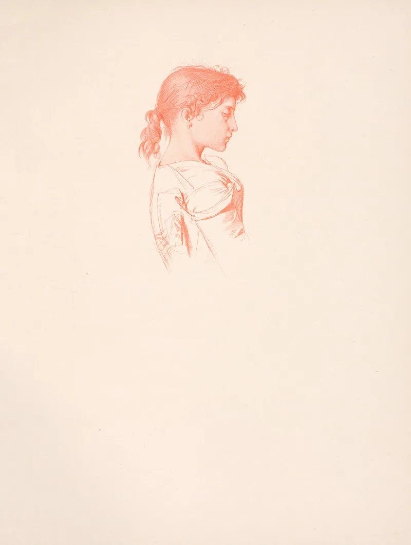 Etude De Jeune Fille