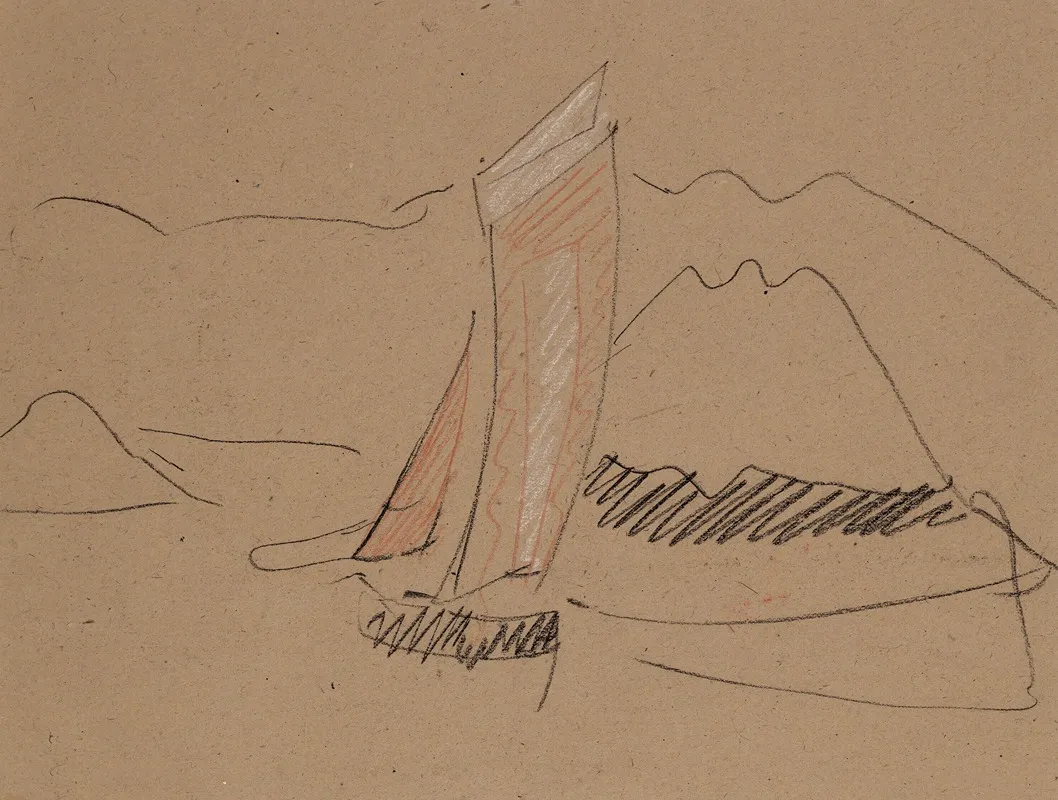 Etude De Sardinier by Paul Sérusier - Canvas Print