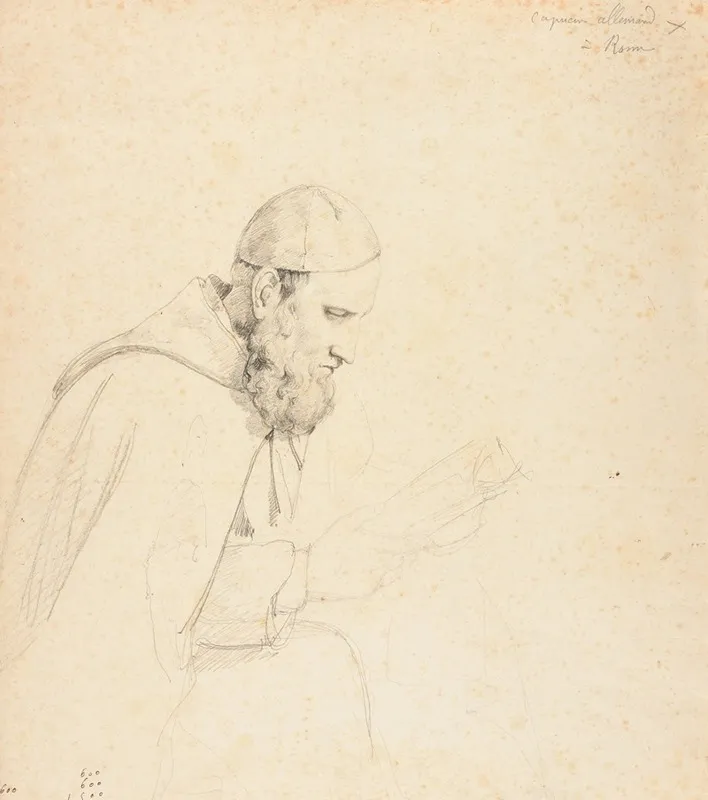 Etude De Tete De Capucin