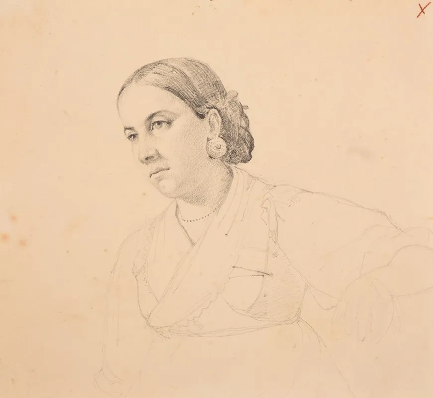 Etude De Tete De Femme 3
