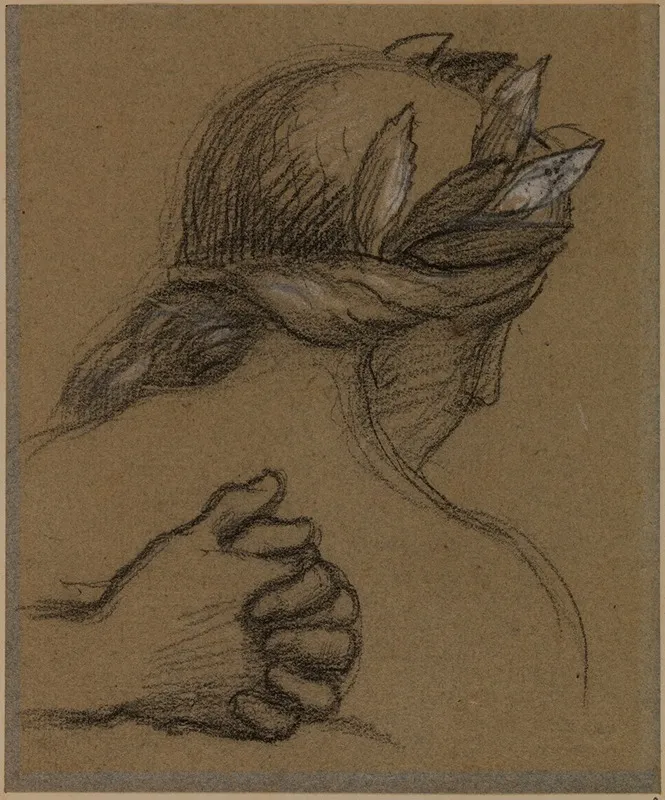 Etude De Tete Et De Mains