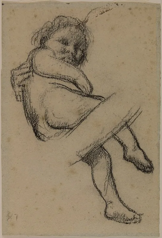 Etude Denfant Pour Lenfance De Sainte Genevieve